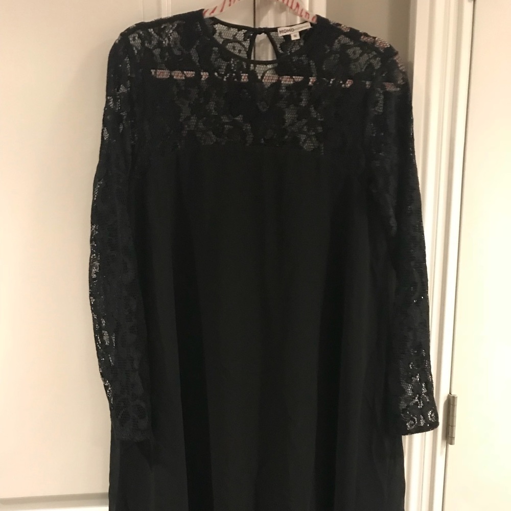 Maternity black dress